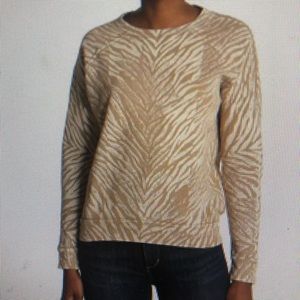 NWT $138 MOTHER The Hugger Tie Dye Long Sleeve Tee